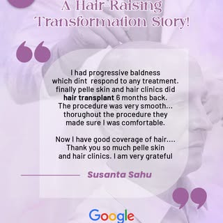 From Balding Struggles to a Hair-Filled Comeback

Susanta Sahu tried everything for his progressive 