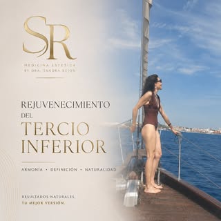 Rejuvenecimiento del tercio inferior . Post inmediato, a lo largo de las semanas el ácido hialurónic