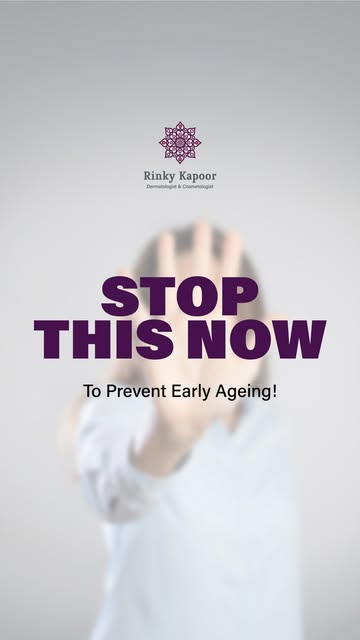 Started looking old even before getting to that age??
Premature aging isn’t always genetics or bad l