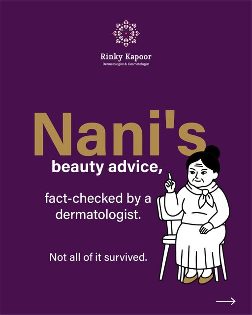 Nani meant well. But some of her beauty advice needed a second opinion. 👵🏽✂️

We all grew up heari