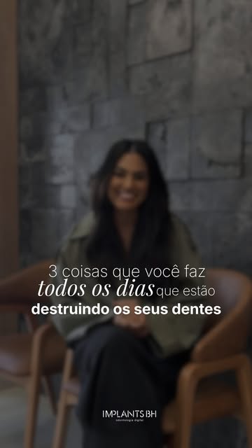 Você pode estar destruindo seus dentes sem perceber!

Pequenos hábitos do dia a dia podem causar gra