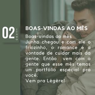 Junho chegou com friozinho e aquele clima de se cuidar! ❄️
Vem pra Légère! 
Link na Bio

#vempralege