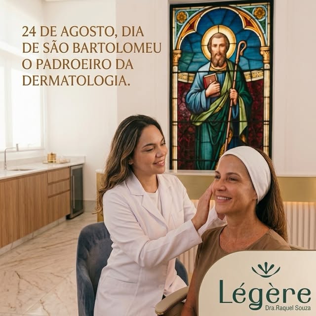 São Bartolomeu e a nossa pele: uma história de força e proteção.
São Bartolomeu é lembrado por seu m