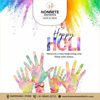 "Transforming lives one strand at a time with Honnete Aesthetics! 🌈✨ Wishing you a vibrant and colo