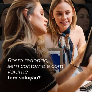 Nem todo rosto redondo precisa de mais volume.
Quando existe gordura concentrada no terço inferior, 