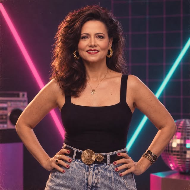 Entramos na trend dos anos 80! 😂 Perguntamos ao ChatGPT como seríamos naquela época e olha só o res
