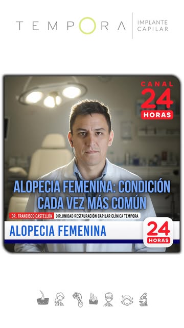 El Dr. Francisco Castellón nos habló a profundidad sobre el implante capilar en 24h. 

#calvicie #im
