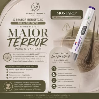 Emagrecer é uma conquista. Preservar sua saúde capilar também deve fazer parte desse processo. ✨

As