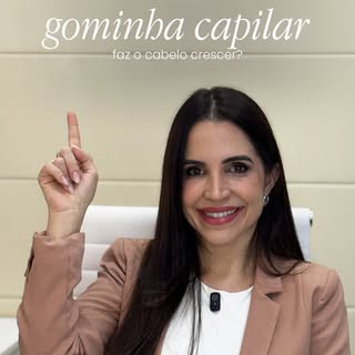 Gominha resolve? Se a causa for nutricional, ajuda. Mas se for hormonal, pós-parto, estresse ou qued