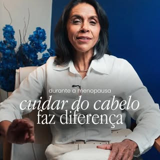 Ninguém prepara a mulher para o que a menopausa faz com o cabelo. O estrogênio cai e com ele vai a e