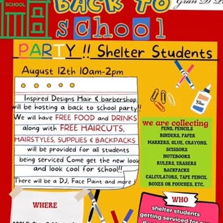 ACCEPTING DONATIONS NOW ..
DROP OFF@ BOTH SHOP  LOCATIONS
🤗🤗🤗🤗🤗

Community Event,  Great Suppor