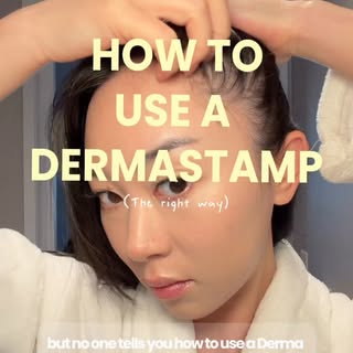 DERMASTAMPING 101 FOR HAIR GROWTH

How to use a dermastamp at home for hair loss
1. Start with a cle