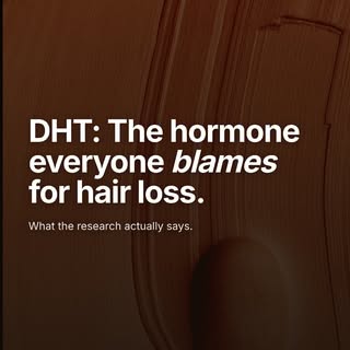 DHT gets blamed for hair loss more than any other hormone. The blame is only half right.

Pattern ha