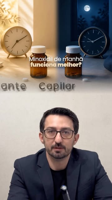 Você toma minoxidil de manhã ou à noite? 👀

Um estudo recente observou maior densidade capilar entr