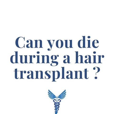 A very tragic story. Never thought that we would use the term hair transplant and death together in 