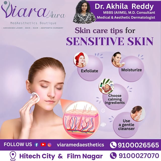 Sensitive Skin? Here's How to Care for It the Right Way! 💜✨

If your skin easily turns red, burns, 