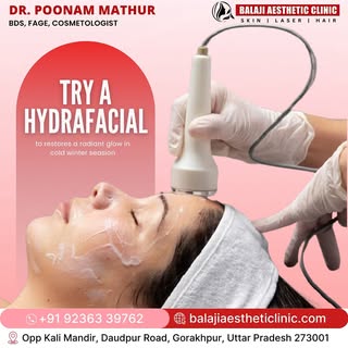 Unleash Radiance with a Hydrafacial ✨

Transform your winter skincare routine with a Hydrafacial! 🌟
