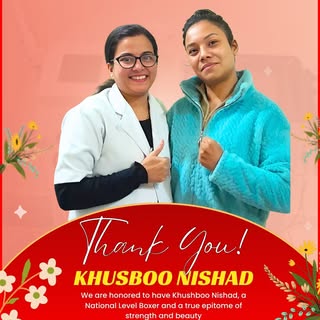 Thank You, Khusboo Nishad – A True Epitome of Strength and Beauty!

We are honored to welcome Khusbo