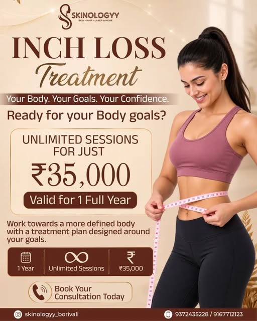 Take the first step towards your body goals today! 🌸

📞 Book Your Consultation Now:
93724 35228 | 