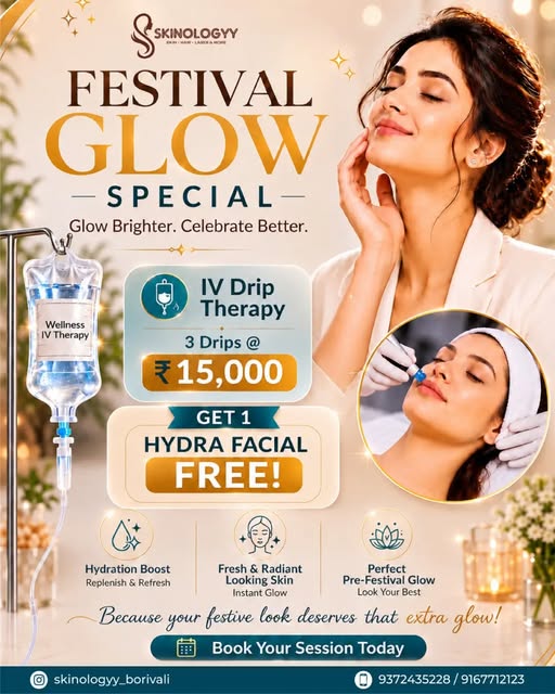 Step into the festive season with refreshed, radiant, and glowing skin. 💫

Indulge in our Wellness 