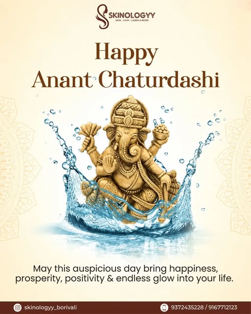 🙏✨ May Bappa bless you with happiness, prosperity & peace.

Ganpati Bappa Morya! ❤️🌺

#AnantChatur
