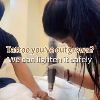Outgrown a tattoo that no longer feels like you?
It’s okay to change your story.
We help safely ligh