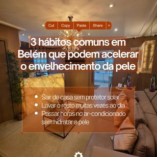Costumo dizer às minhas pacientes que o envelhecimento da pele não acontece apenas por causa da idad
