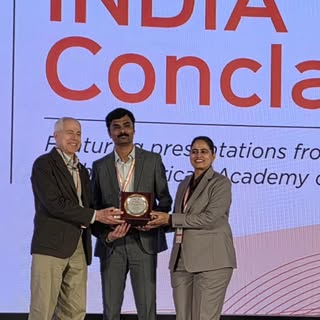 Happy to Share Stage with Dr.Dirk Michael Elston, MD at India Conclave Summit in association with Am
