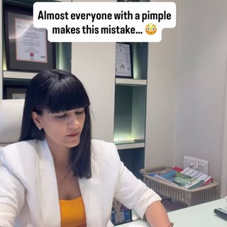 She just wanted to get rid of a pimple… 😳

Instead, toothpaste irritated her skin and left her deal