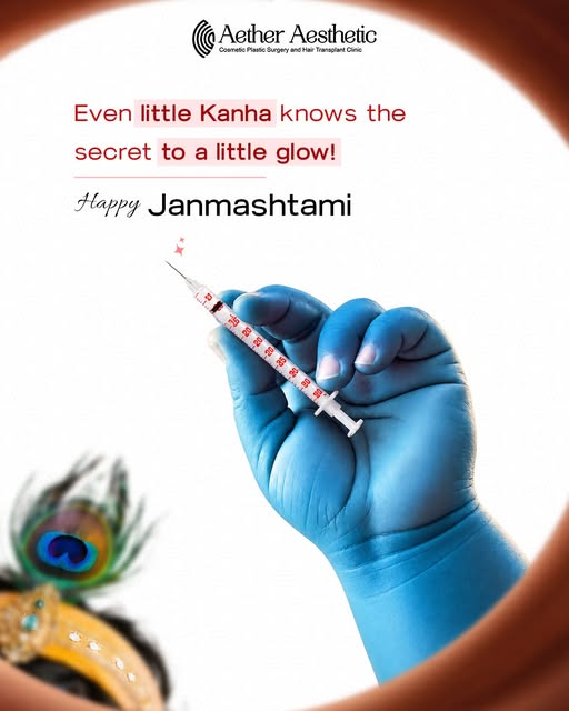 A little divine charm, a little natural glow. ✨💙
Wishing you a beautiful & blessed Janmashtami! 

(