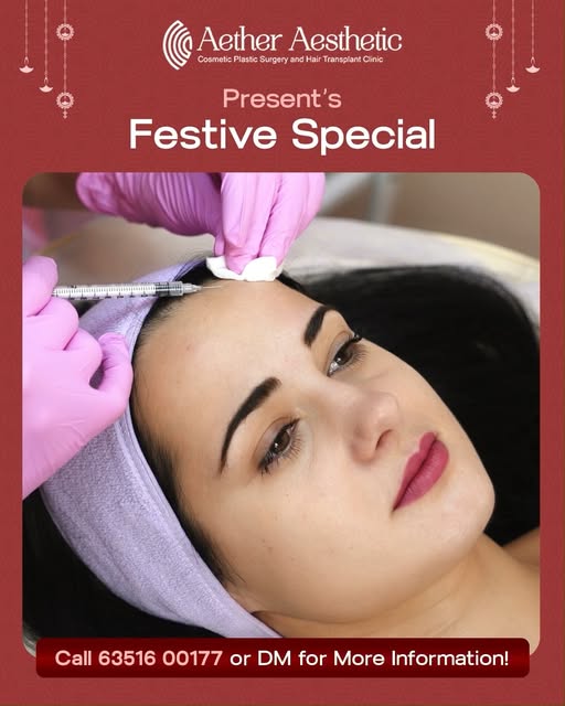 Festive glow? Consider it booked. ✨

💉 Botox - 10% OFF (Referral Offer)
💦 Hydra Facial - 15% OFF (