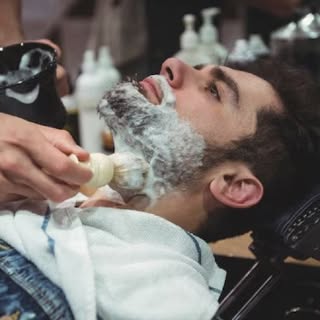Walk in with a messy beard and uneven fade, walk out Valentine-ready. Beard trim, fade haircut, and 
