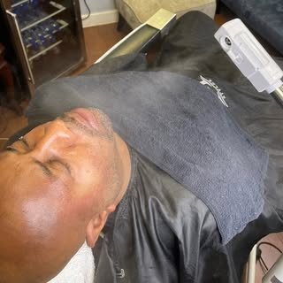 Saturday ritual: hot towel, smooth shave, fade on point. Leave your worries at the door and walk out