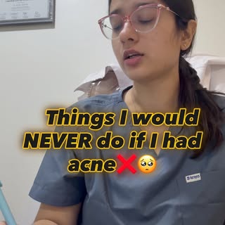❌Copy my skincare routine from Instagram 
✅Cause of acne is different for everyone so treatment shou