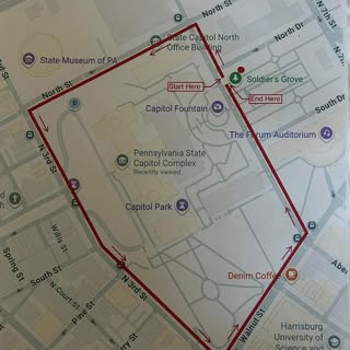 Hey Y’All ♥️

💙Walk For Alopecia Route 
Update💙

We are getting closer to the upcoming:
Harrisburg
