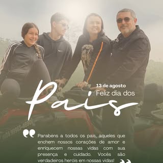 Feliz Dia dos Pais! 🥸