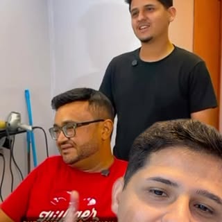 Reagindo a um de nossos atendimentos, uma de nossas transformações! SURREAL a mudança da feição do n