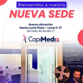 ✨ Comienza una nueva etapa en Capimedix.

Ya estamos atendiendo en nuestra nueva sede, un espacio má