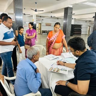 🎉 सफल स्वास्थ्य जांच शिविर – जैन स्थानक, अग्रवाल मंडी, पानीपत 🎉

आज The Skin and Teeth Clinic द्वा
