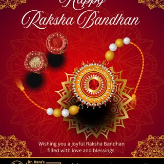 Happy Raksha Bandhan

Wishing you a joyful Raksha Bandhan filled with love and blessings.

#HappyRak