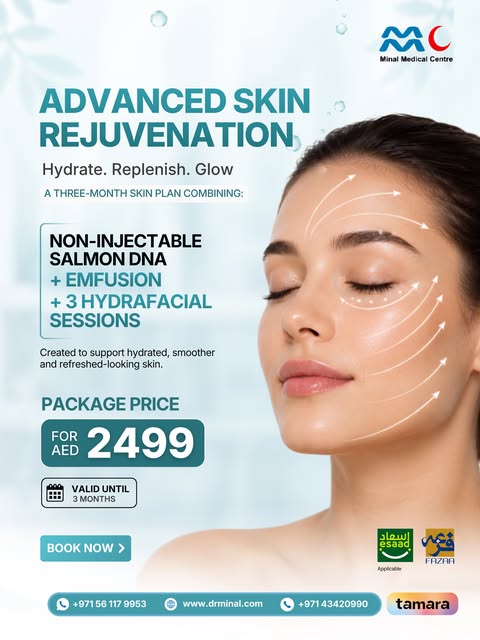 When your skin feels dehydrated, dull or tired, one facial may not be enough.

This three-month glow