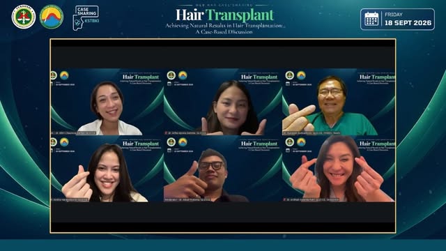 So happy to have had the opportunity to share a hair transplant cases with fellow dermatologists. Ho