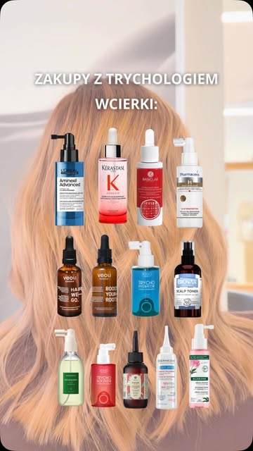#włosy #trycholog #zakupy #wcierki #kosmetyki