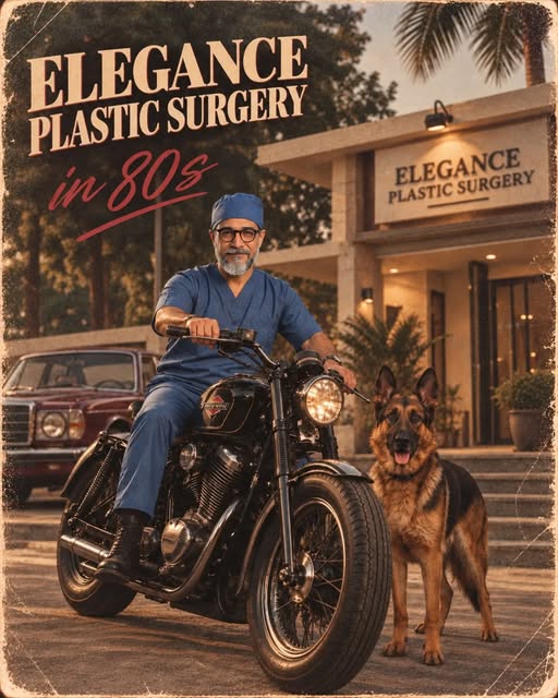 A throwback to the 80s, reimagined with the DR. FAISAL . From timeless beauty to modern aesthetics, 