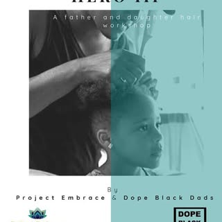Saturday will see us speaking to father's about to care for their daughters hair and self-esteem💙

