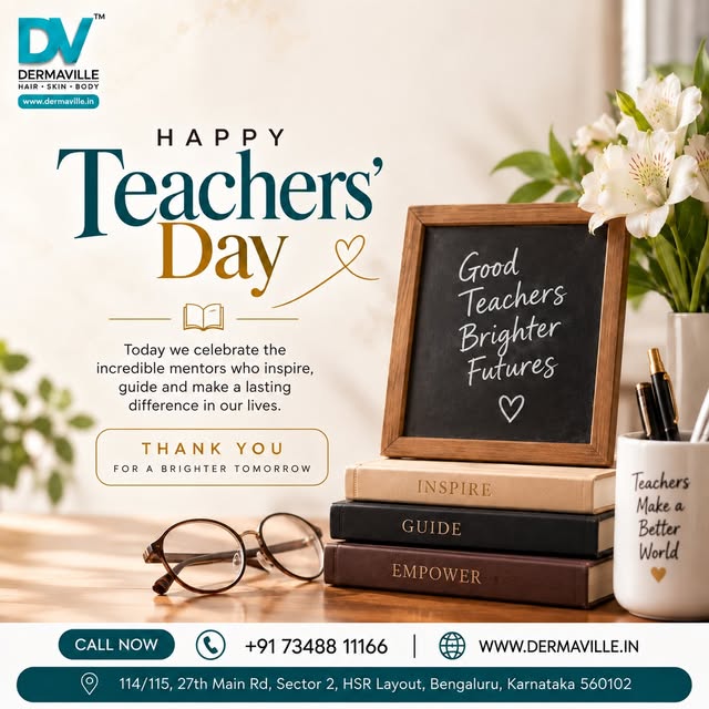 📚✨ Happy Teachers’ Day!

Today, we celebrate the mentors who guide, inspire, encourage, and shape b