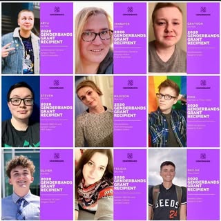 Congratulations to the 2020 Genderbands Trans Surgery Grant recipients! 💜🎉⁣
Over the next few week