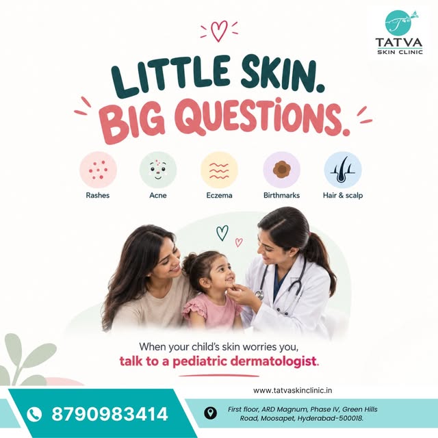 🧸 Little Skin. Big Questions.

When it comes to your child’s skin, even a small change can leave pa