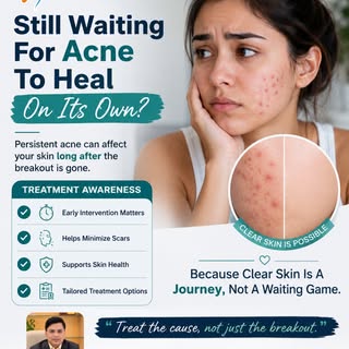 Still Waiting For Acne To Heal On Its Own?

Acne is often dismissed as "just a phase"—but waiting to