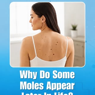 Why Do Some Moles Appear Later In Life?

Have you ever noticed a new mole appearing on your skin and